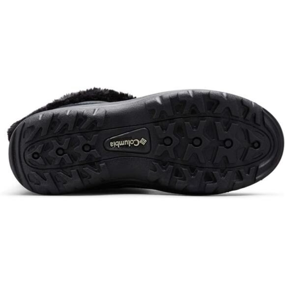 Black Waterproof Ice Maiden II Snow Winter Cold Leather Boot‎ for Adult Women - Picture 5 of 5